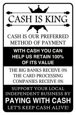 Cash king bargeld ist - cash,