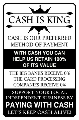 Cash king bargeld ist - bargeld,