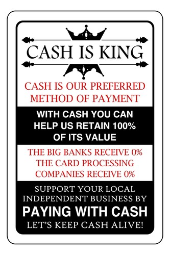 Cash king bargeld ist - is,