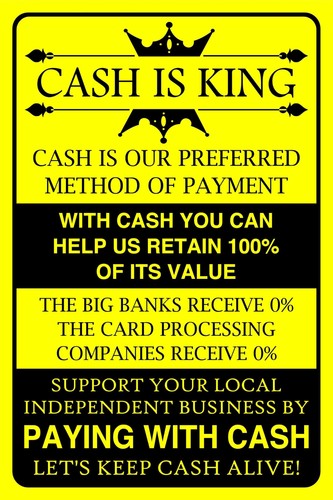 Cash king bargeld ist - cash, is