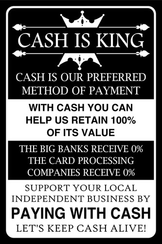 Cash king bargeld ist - is,
